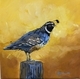 Covid Quail #15 (Sold)