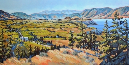 Colours of the Naramata Bench (Sold)