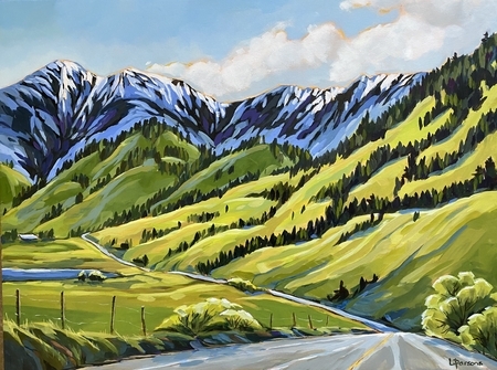 The Road to Chopaka in Spring (Sold)